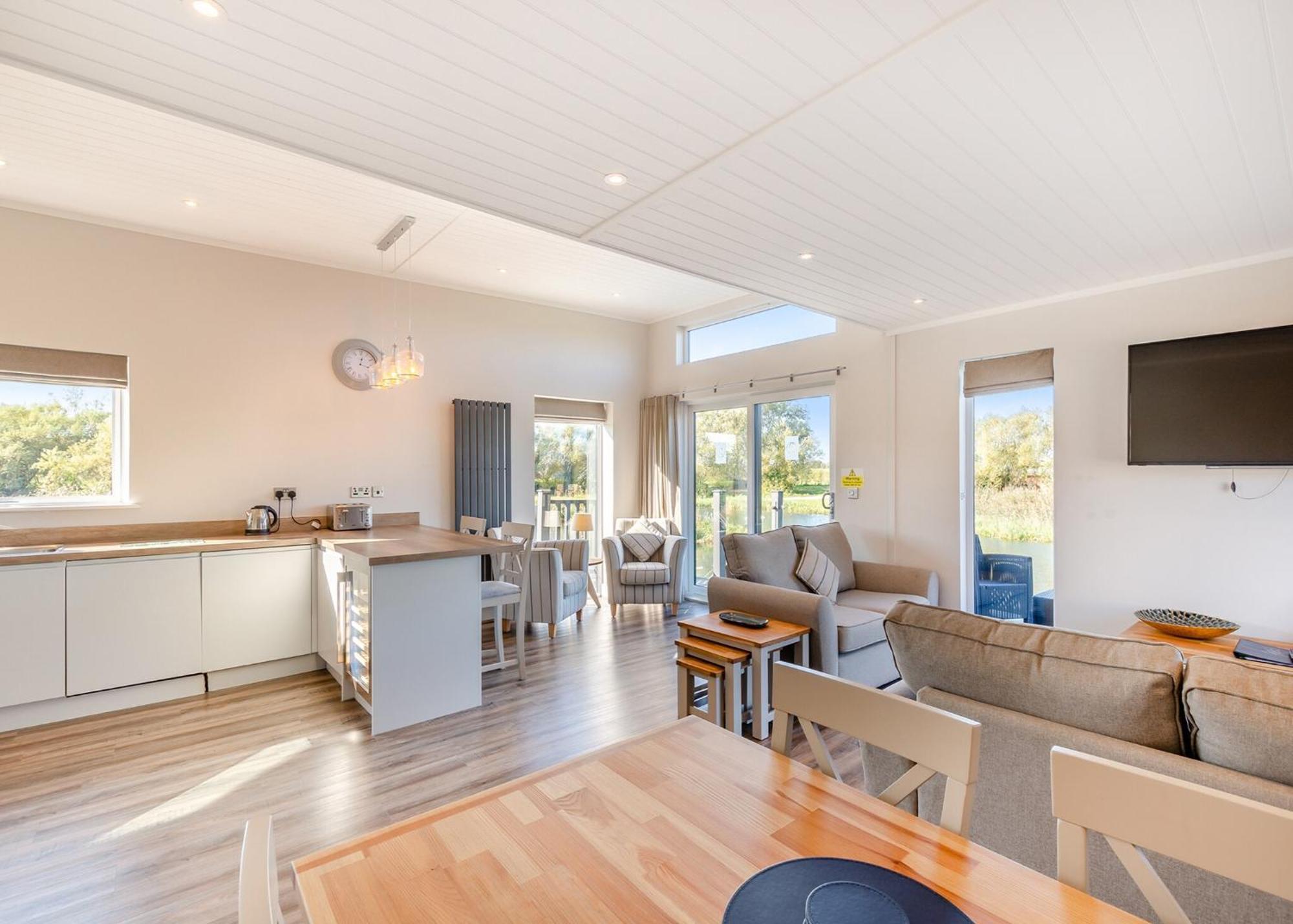 Waterside Hambleton Lakeside Lodges Poulton-le-Fylde Ruang foto